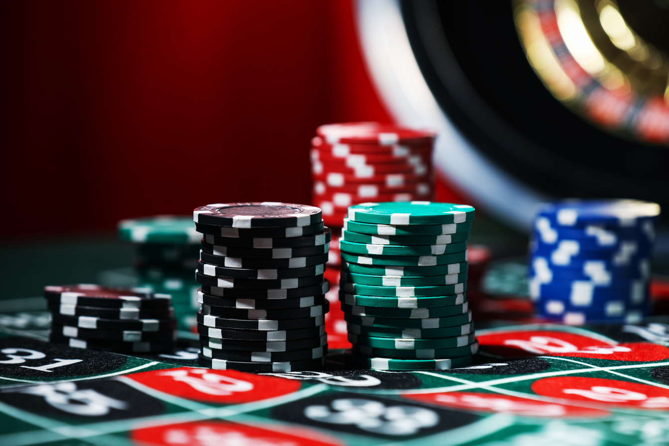 Casino roulette chips